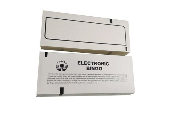 ใบรับรอง ISO 48g 80g 200g กระดาษตั๋วความร้อน