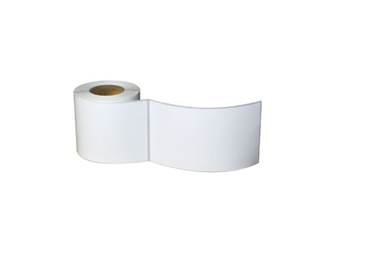 SGS ได้รับการรับรอง 67x28mm Self Adhesive Vinyl Sticker Paper Roll
