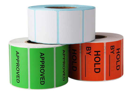 Thermal FSC 50X25mm Supermarket ขนาดม้วนฉลากบาร์โค้ด