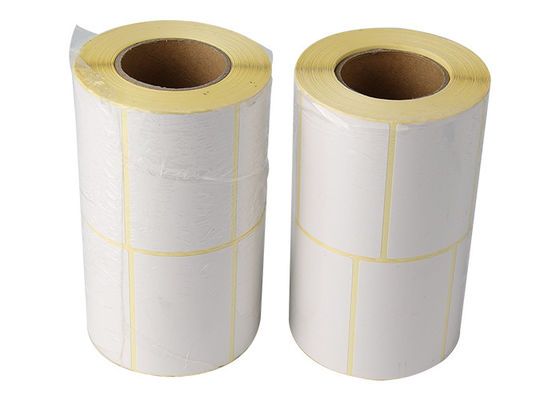 Fanfold 4x 6 &quot;Thermal Address Shipping Labels การพิมพ์เฟล็กโซ