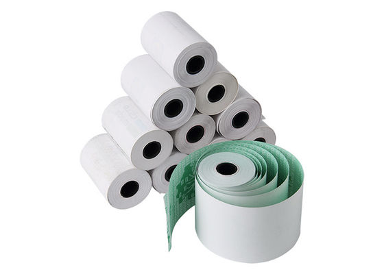 เครื่อง POS 45gsm ม้วนกระดาษความร้อน 80x80mm สำหรับเครื่อง Pos