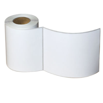 ฉลากกระดาษความร้อนป้องกันการปลอมแปลง Glassine 102x76mm