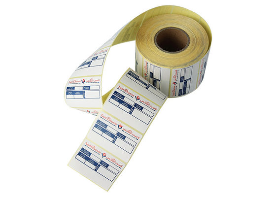 กันน้ำ COC PE PVC ป้ายความร้อนโดยตรง 102x76mm